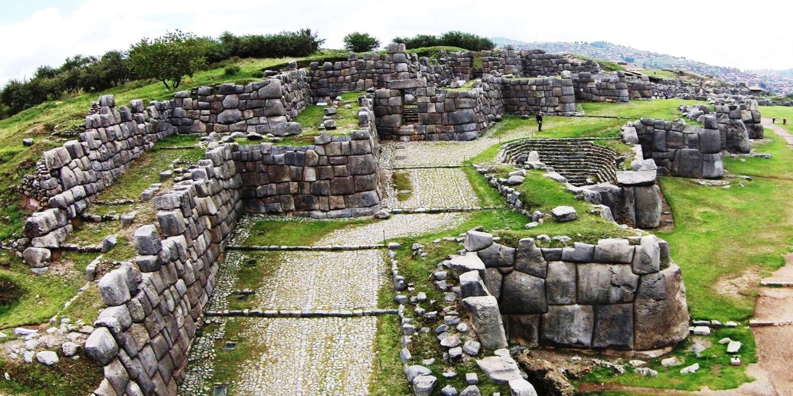 Sacsayhuaman Ruins Above Cusco City